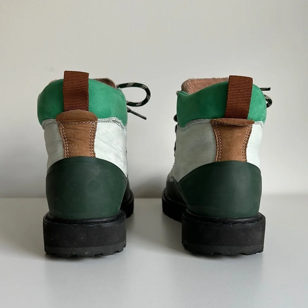 Diemme X J.Crew Roccia Vet hiking boots in soft mint - Picture 4 of 5